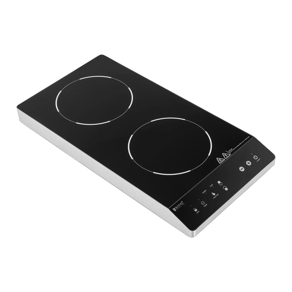 Piano cottura a induzione 2 x 22 cm 60 a 240 °C timer 14_0004117