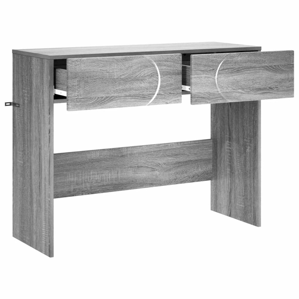 Tavolo consolle Sonoma grigio 96,5 x 38 x 75 cm 8011645