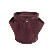 Vaso in tessuto per Erbe Aromatiche BloemBagz da 6 litri, con 3 tasche, colore rosso bordeaux