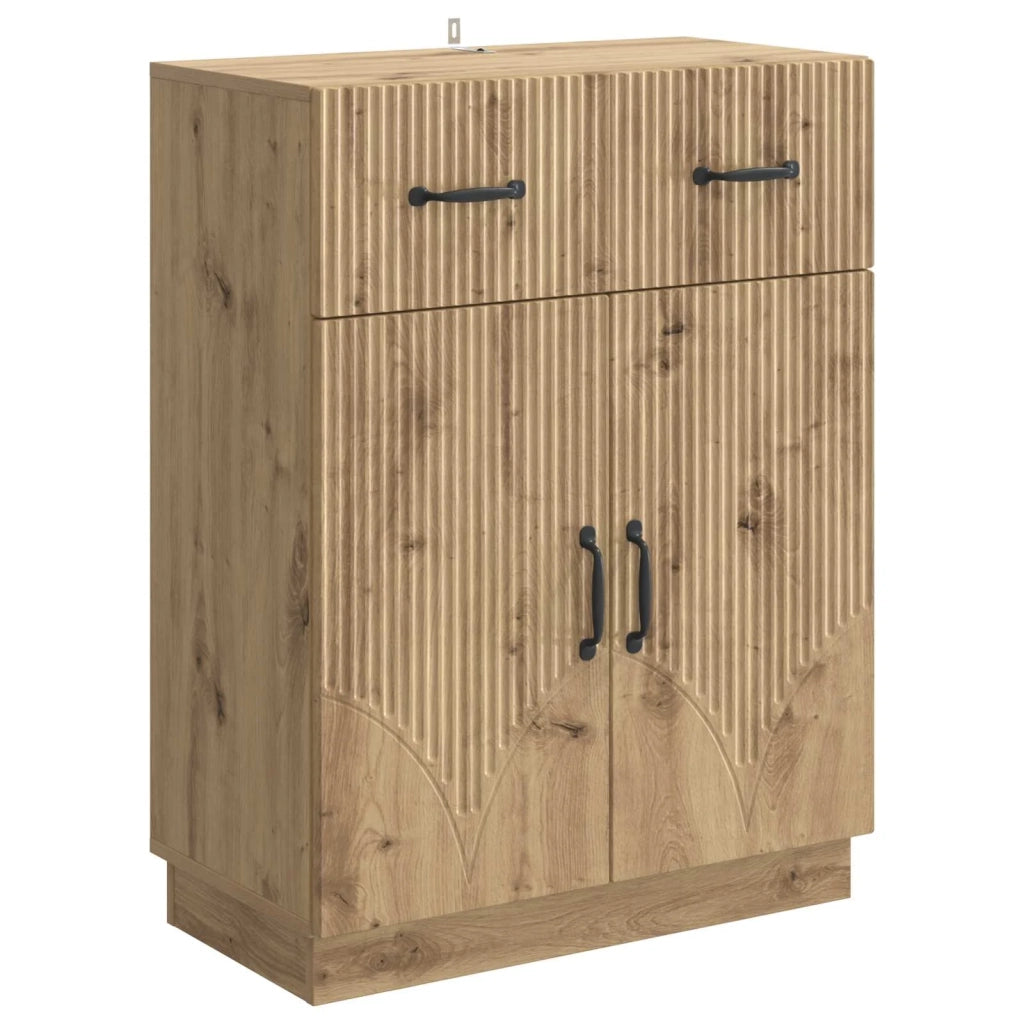 Credenza con cassetto Rovere Artigianale 66 x 34,5 x 87 cm 895334