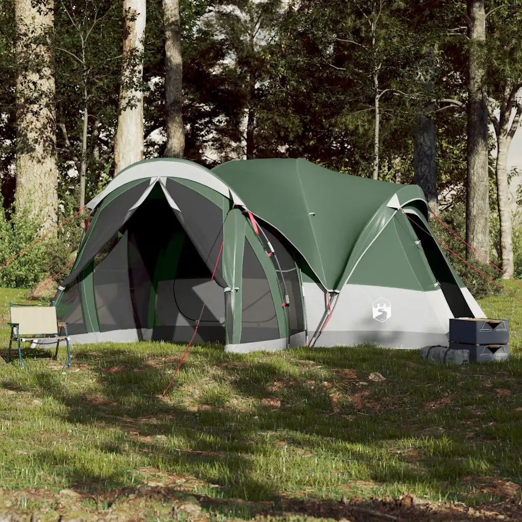 Tenda Familiare Tipi per 8 Persone Verde Impermeabile 94737