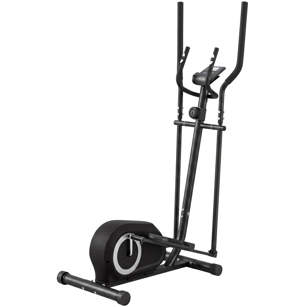 Ellittica Fitness ¨C Xylo ¨C 8 Livelli Resistenza, Display LCD, Bluetooth, 100x52x153cm, Grigio