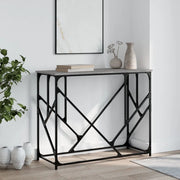 Tavolo Consolle Grigio Sonoma 100x40x80 cm in Legno Multistratocod mxl 83382