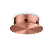 Rosone Magnetico All In Metallo Rame 6 Luci