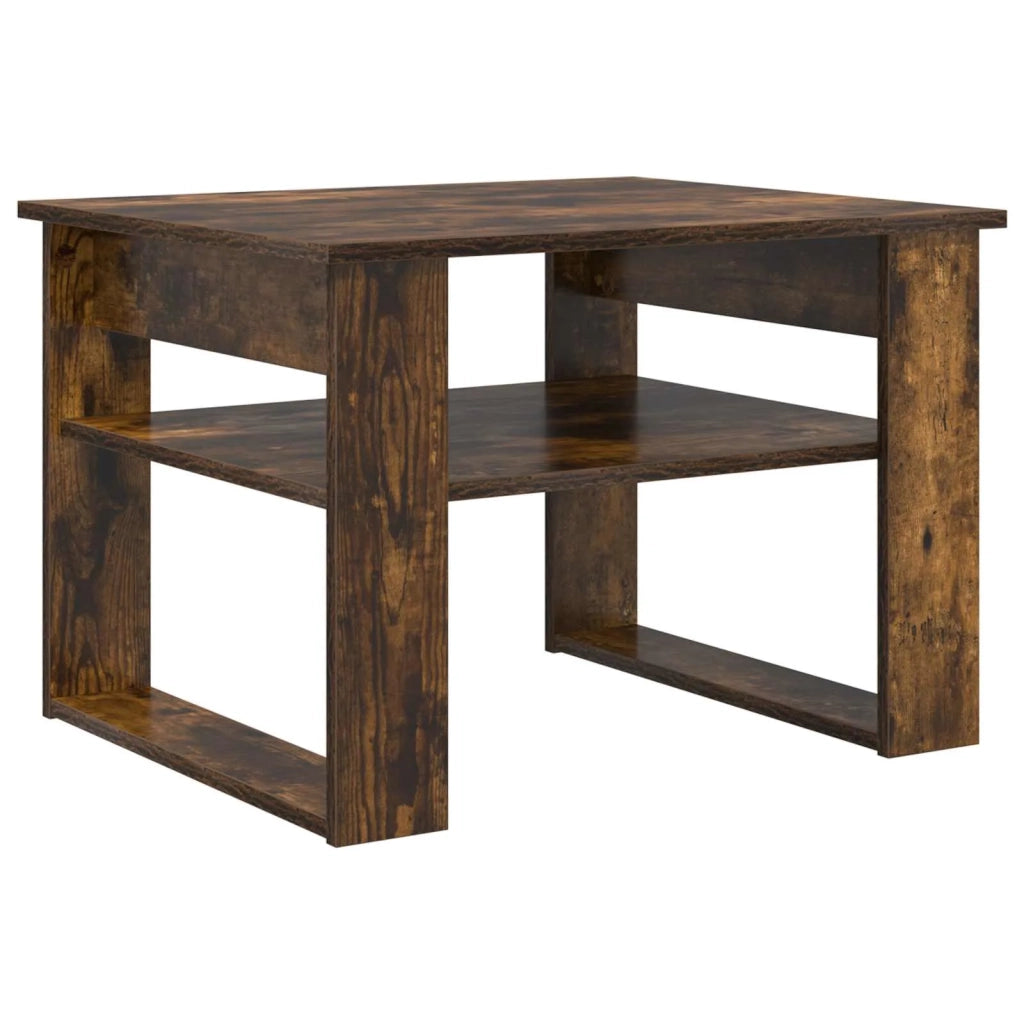 Tavolino da salotto | Tavolino da caff¨¨ | Tavolino da Soggiorno Rovere fum¨¦ 64 x 54 x 44 cm
