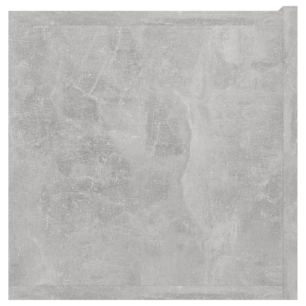 Mobile TV multimediale mensola TV supporto TV sala da pranzo soggiorno camera da letto montaggio a parete 2 pezzi 60 x 30 x 30 cm grigio 02_0029186