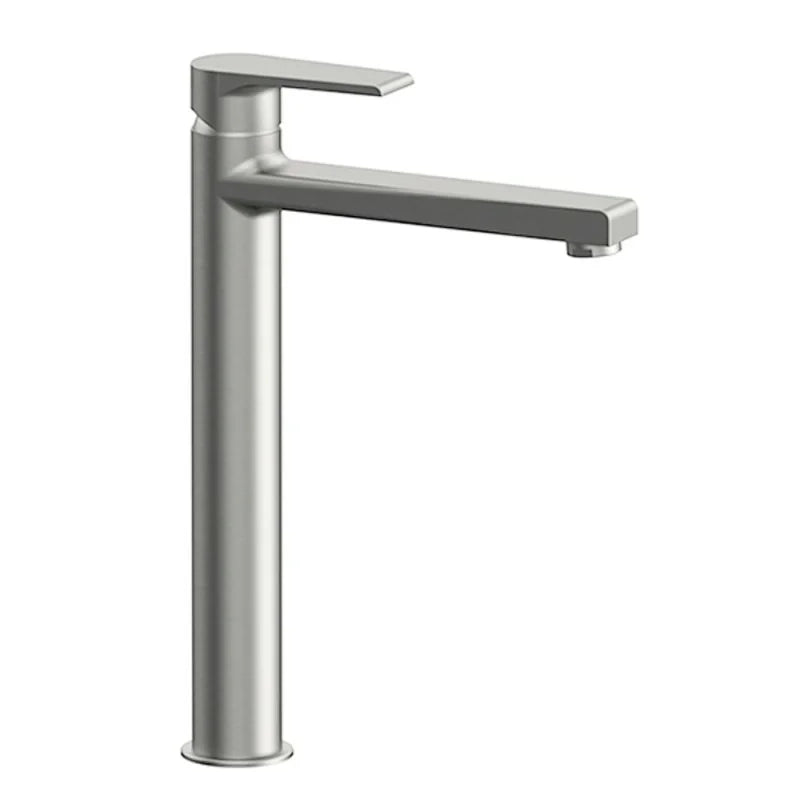 Set miscelatori lavabo alto e bidet spazzolato Mariani serie Artic