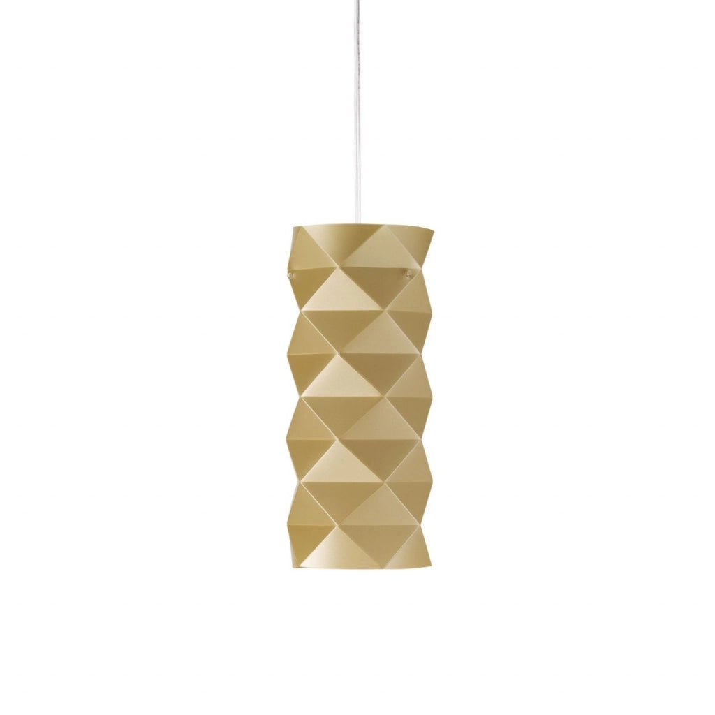 Sospensione New Gold in Metallo Cromato Cm. 13 x 32h