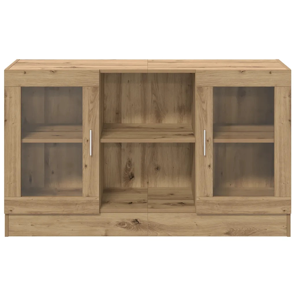 Credenza Rovere Artigianale 120x30,5x70 cm in Truciolato 856165