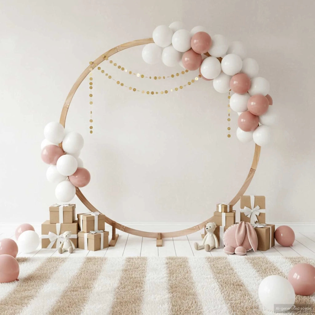 Arco Nuziale Marrone Chiaro 224 x 80 x 220 cm