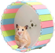 Ruota Silenziosa per Hamster, Chinchi, Istrici, Gerbili e Altri Animali Piccoli
