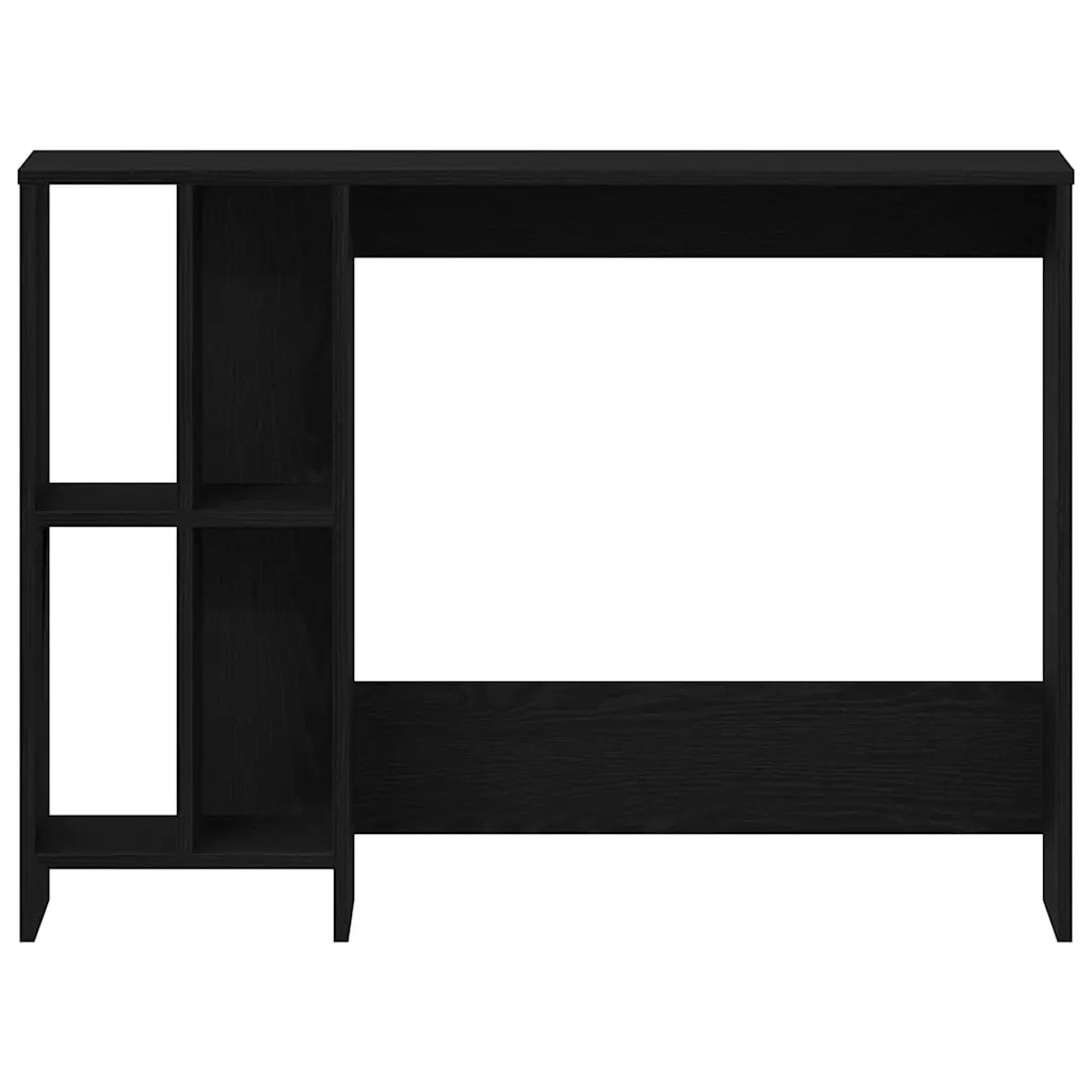Scrivania Rovere Nero Legno ingegnerizzato 102,5 x 35 x 75 cm 862664