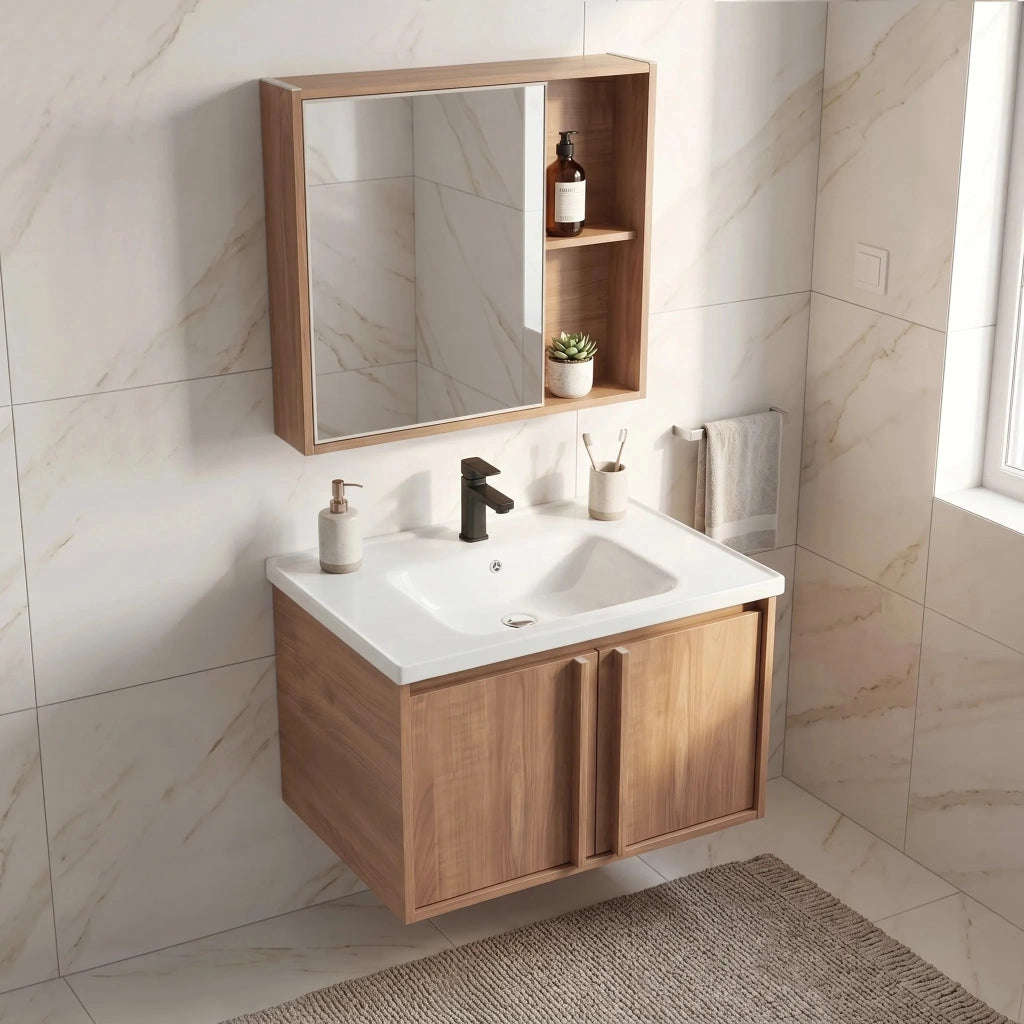 Set Di Mobili Da Bagno Con Lavabo Gama T25023 Hhl 60cm