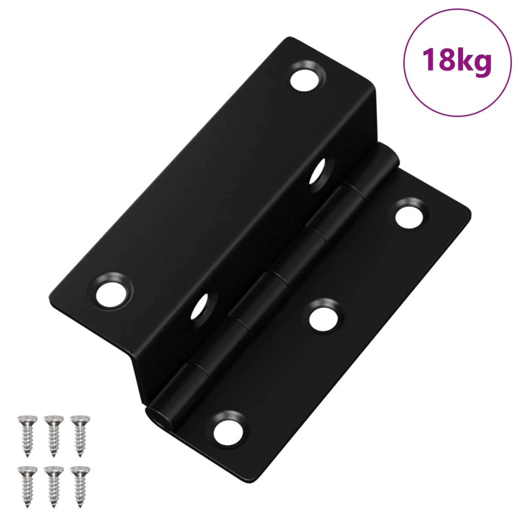 Cerniera 537 pz Nero 38 x 17 x 60 mm Ferro CFW1318874