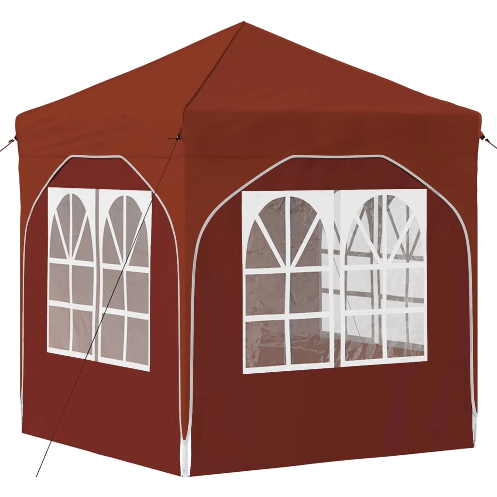 Tenda per feste a pop-up 192 x 192 x 245 cm Terracotta 42019842