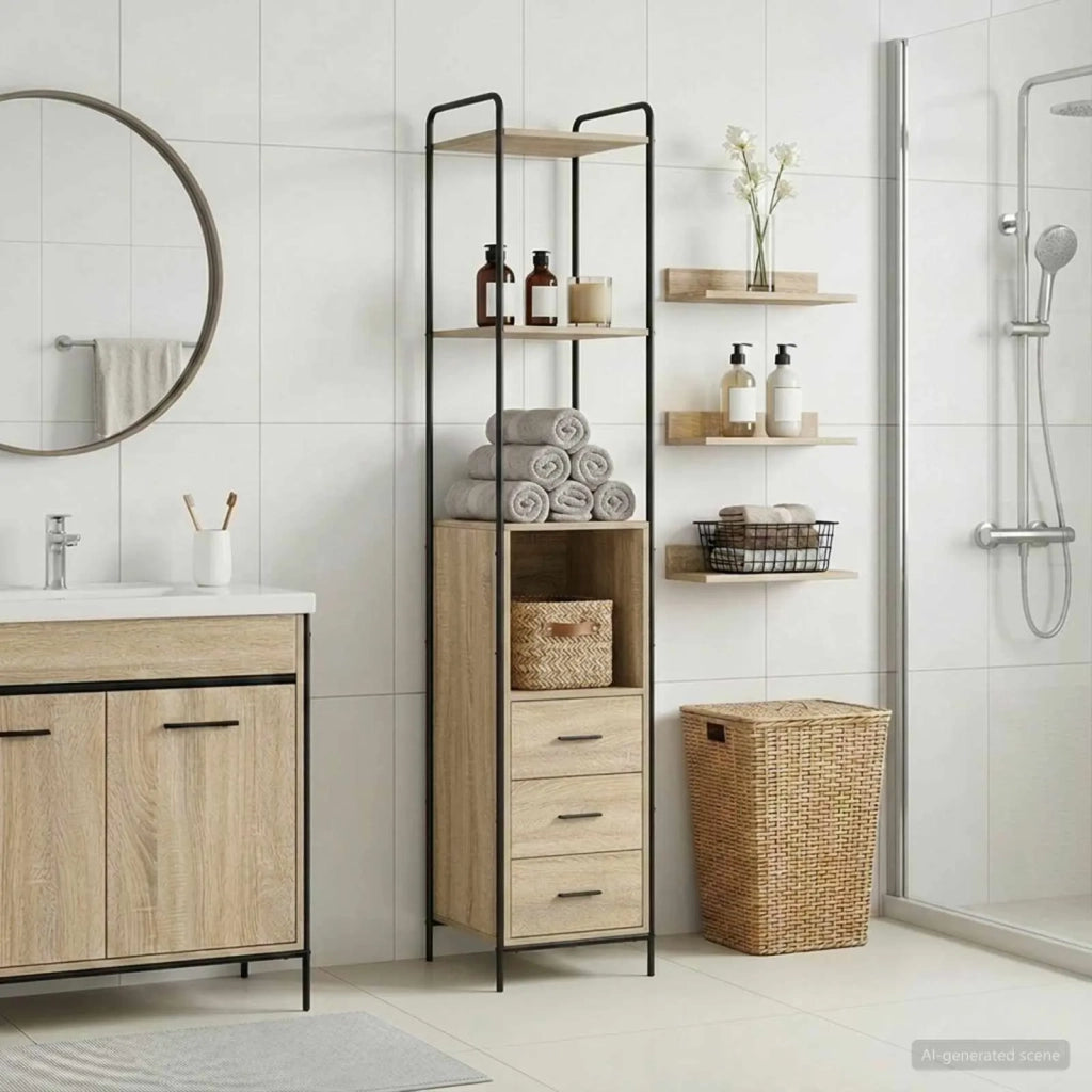 Mobile da Bagno Rovere Sonoma 40 x 36 x 200,5 cm 8014041