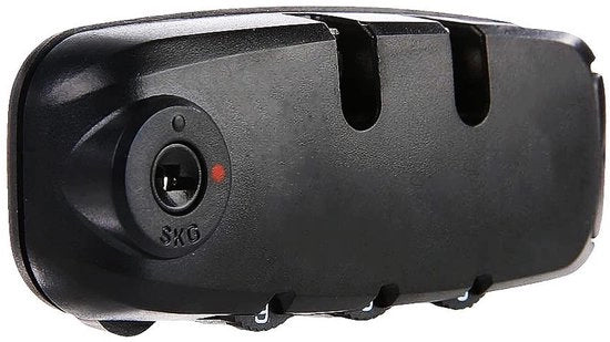 Accessorio di sicurezza per bagagli - Slot di chiusura con codice a 3 cifre - Materiale in acciaio inossidabile - Facile da utilizzare - Bagagliaio - Accessorio per viaggiatori - Duraturo e sicuro