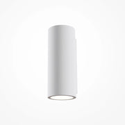Applique Da Parete Moderno Parma Pietra - Cemento - Gesso Bianco 2 Luci Gu10 5W
