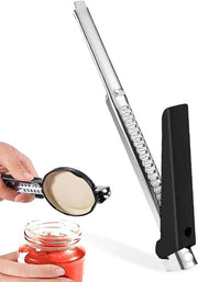 Opener per bottiglie per anziani con artrosi, senza sforzo apre bicchieri e lattine, 2024 nuovo opener per bottiglie con minimo sforzo (1, nero)
