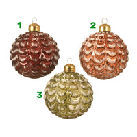 PALLA OPACA CON DETTAGLI ORO