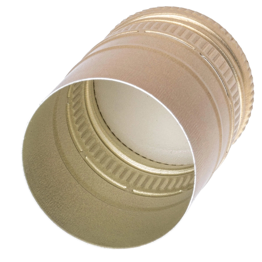 Tappi per bottiglie KADAX Fi30, tappi a vite, 10 pezzi, colore oro.