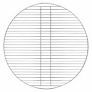 Griglia per barbecue Argento 57 x 57 cm Acciaio inossidabile 42008308