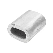 Boccola di pressatura/ghiera in alluminio per cavo del verricello da 13 mm