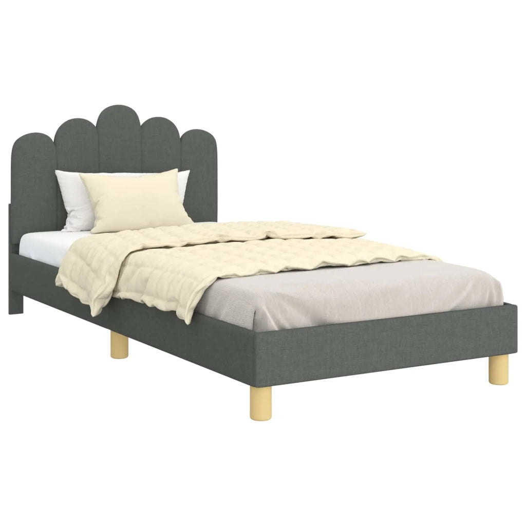 Struttura letto bambini con testata Grigio scuro 80 x 200 cm 42011050