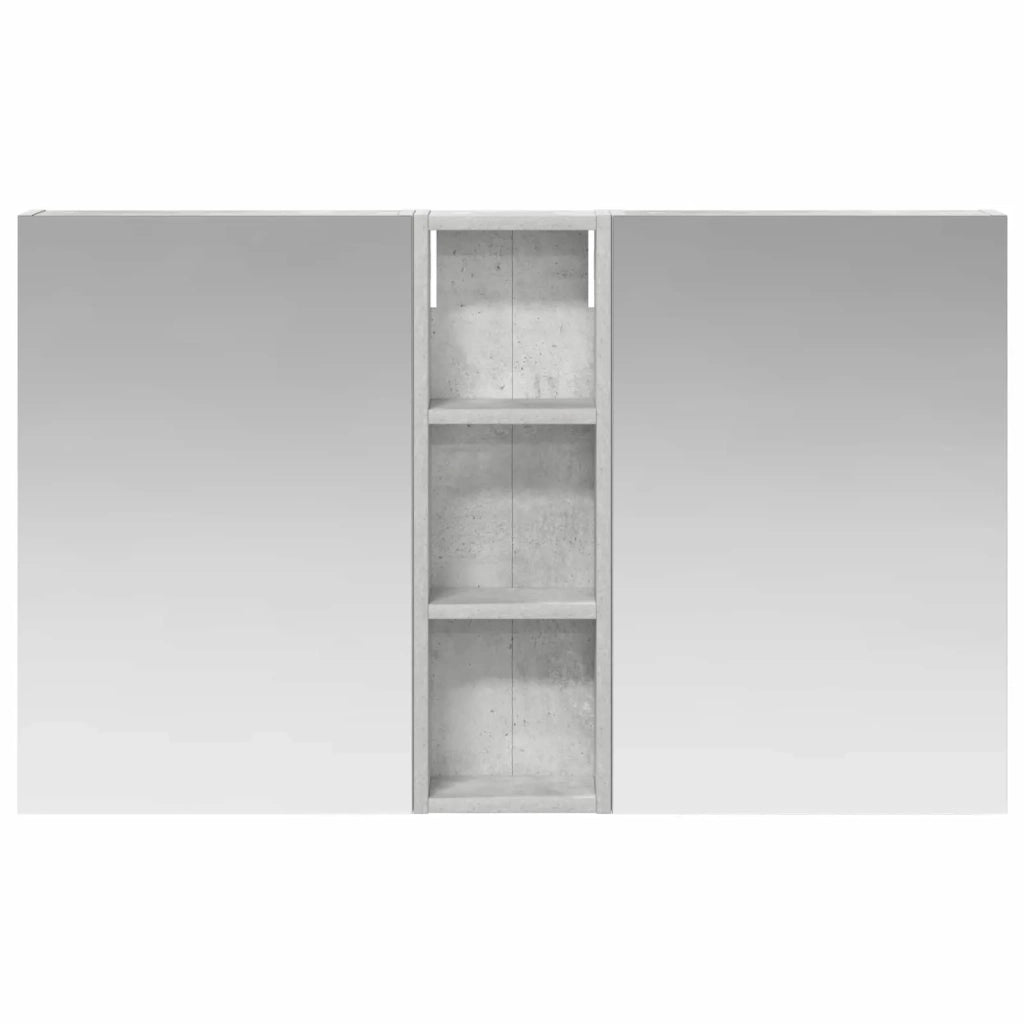 Set di Armadi da Bagno con porta 3 pcs 100 x 10,5 x 60,5 cm