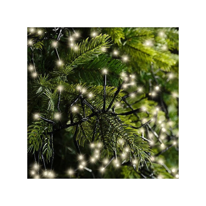 Kaemingk, Catena Luminosa LED, Lumineo Silver, Effetto Scintillante, 2 m