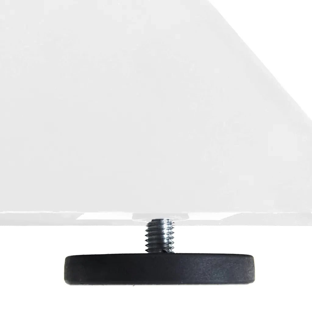 vidaXL Gamba per Tavolo da Pranzo a Forma di Ragno Bianca 85x85x(72-73) cm in Acciaio