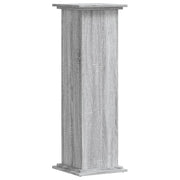 Portavasi Sonoma mobile per fiori 33 x 33 x 100 cm legno ingegnerizzato grigio 02_0045175