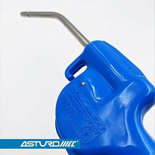 Walmec 50000 Profi Pistola di Soffiaggio Professionale Canna Curva 150 mm Pressione 1,0 6,0 bar Attacco M 1-4''