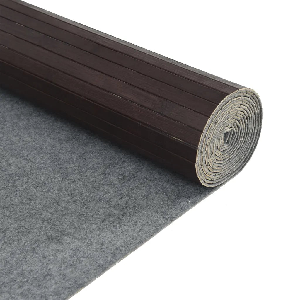Divisorio Ambienti Marrone Scuro Larghezza 400 cm Altezza 165 cm in Bambù 377002