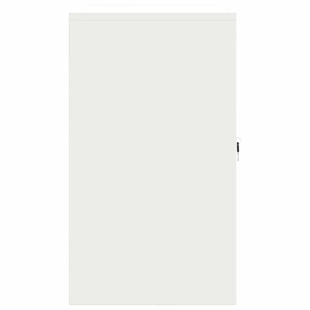 Armadio Bianco 80 x 40 x 70 cm Acciaio