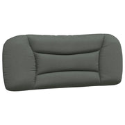 Cuscino Testiera Hvar Grigio Scuro 100 cm in Tessuto CFW4464049