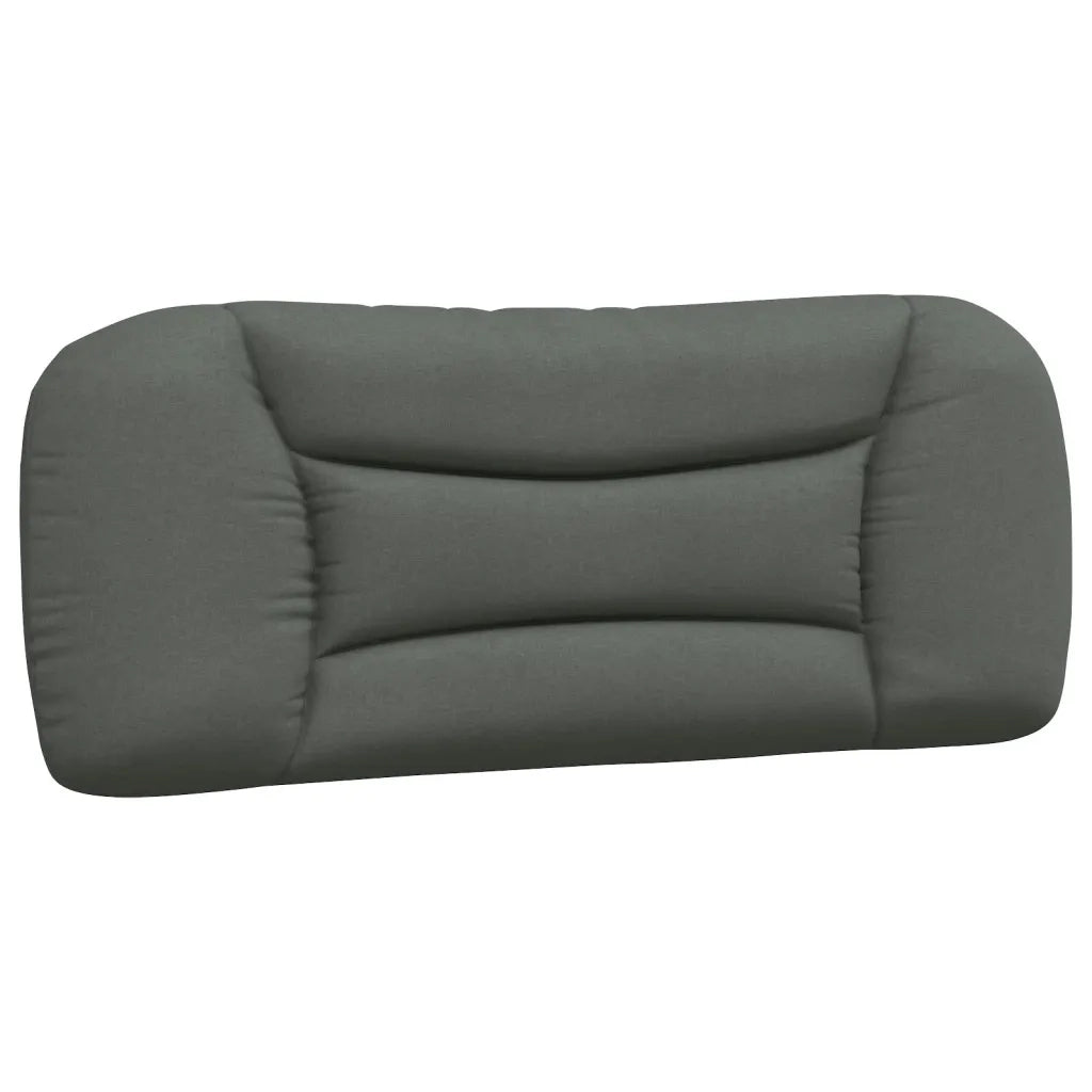 Cuscino Testiera Hvar Grigio Scuro 100 cm in Tessuto CFW4464049