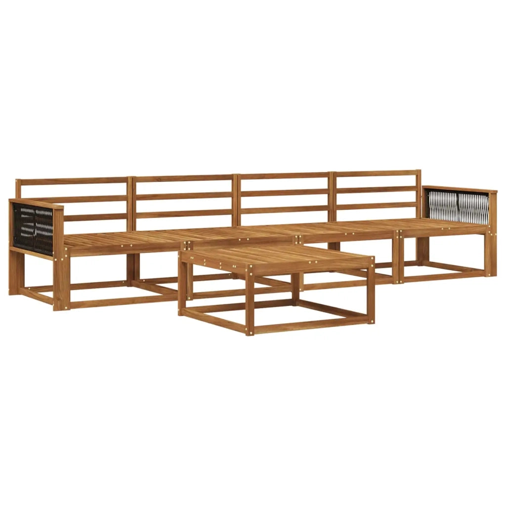 Set di divani da esterno 5 pcs Naturale 3382322