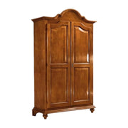 Armadio arte povera 2 porte in legno tinta noce 112x46x204 (475) - Mobili 2G