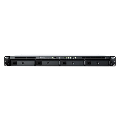 Synology nas rack 4bay 2.5/3.5 ssd/hdd sata, amd ryzen r1600 2core  2,6ghz, 2gb ddr4 ecc, 2xgigabi - RS422+