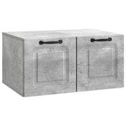 Mobile Porta TV da Muro Grigio Cemento 59,5 x 41 x 30 cm