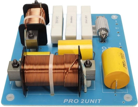 Crossover a due vie - Distributore di potenza professionale - Elevata qualità audio - Adatto per uso all'aperto - Elevate prestazioni - Lunga durata