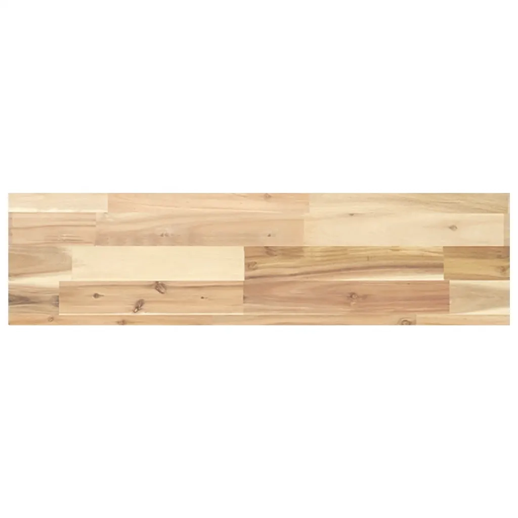Mensole Parete | Scaffale a Parete | Ripiano a Parete 100x20x4 cm Legno Massello Acacia Non Trattato