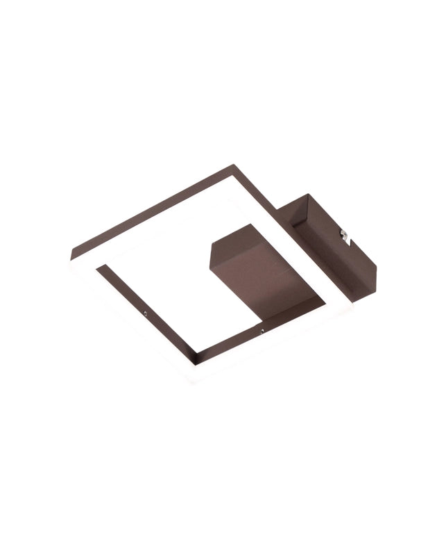 Plafoniera BARD a led moderna 11W Corten 3394-24-361 Fabas Luce