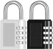 Cassaforte con doppio blocco, resistente all'umidità, cassaforte per garage, cassaforte con tastiera numerica, chiusura per valigia, chiusura per armadi, chiusure per armadietti, chiusure per palestra, chiusure per bagagli
