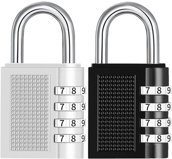 Cassaforte con doppio blocco, resistente all'umidità, cassaforte per garage, cassaforte con tastiera numerica, chiusura per valigia, chiusura per armadi, chiusure per armadietti, chiusure per palestra, chiusure per bagagli