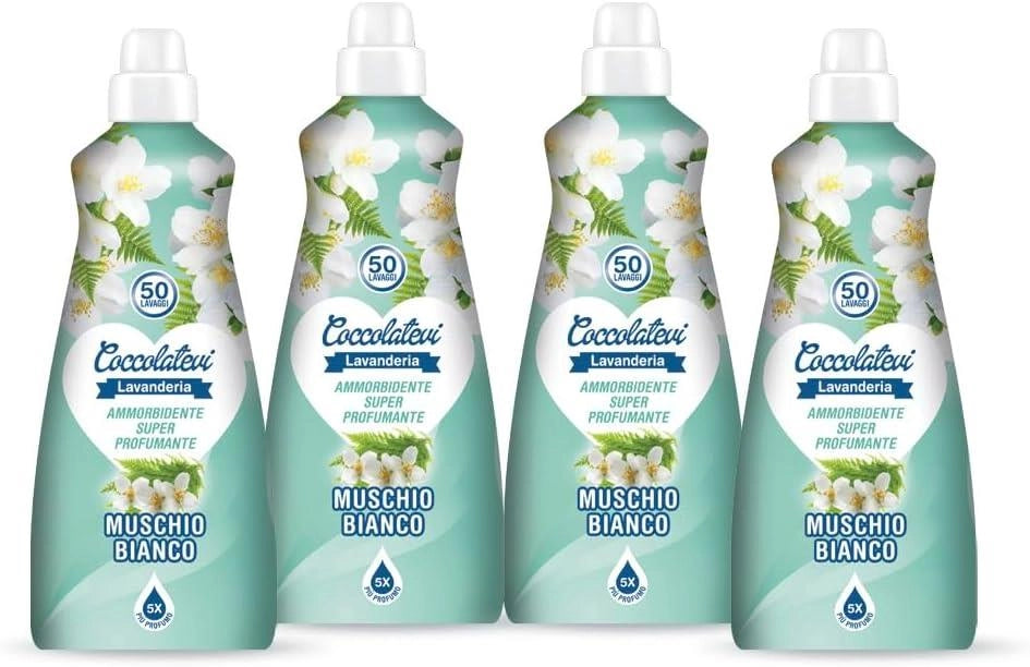 COCCOLATEVI SET 3 PZ AMMORBIDENTE SUPER PROFUMANTE MUSCHIO 1250 ML L'UNO