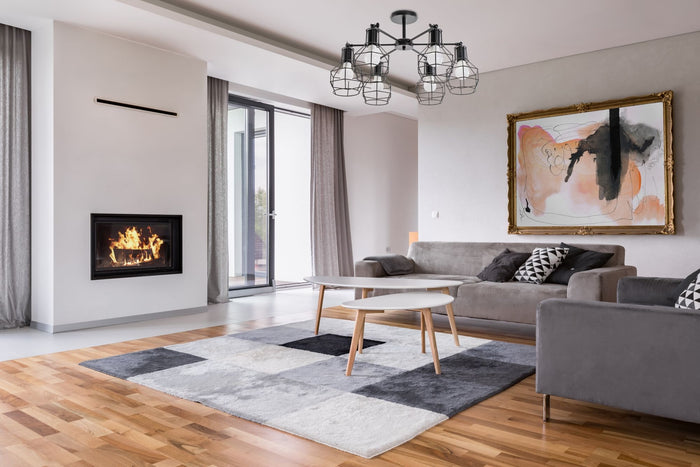 Lampada Da Soffitto Pensile Metallico Loft APP735-6C