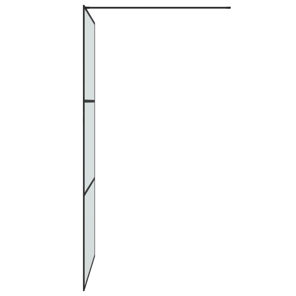 Parete Doccia Walk in 100x195 cm Vetro Smerigliato ESG 152112