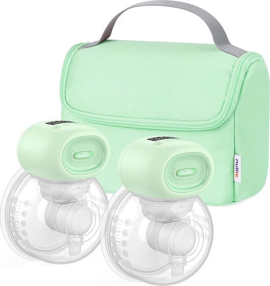 Borstopumpa a Mano Libera - Elettrica e Portatile con 4 Modalità di Aspirazione e Diversi Formatelli di Flangia